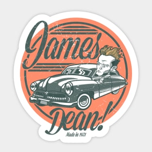 James Dean Sticker